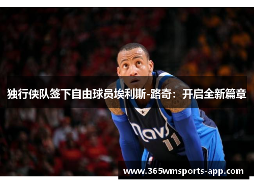 独行侠队签下自由球员埃利斯-路奇：开启全新篇章